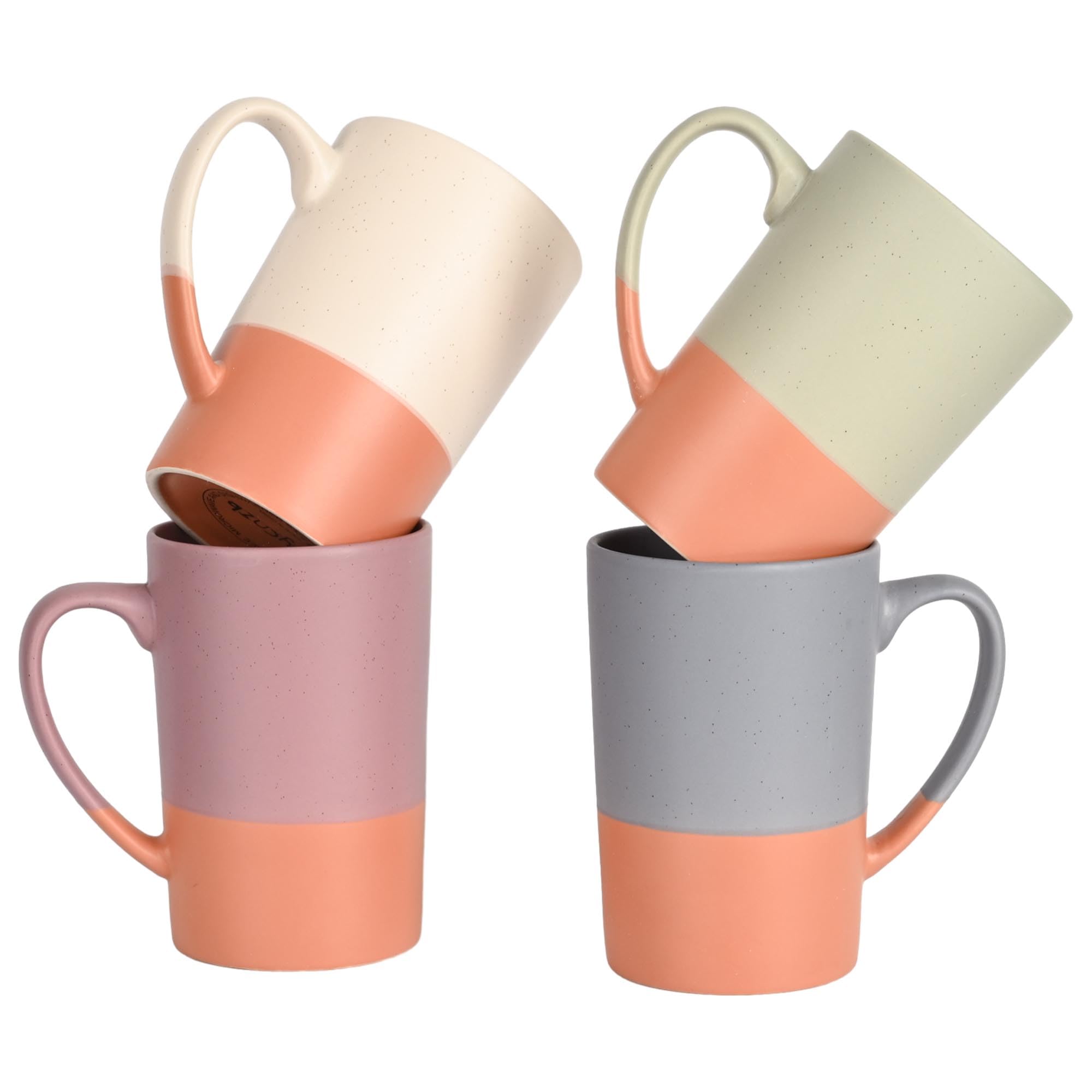 Amazon.com: BYCNZB 18oz large tall ceramic coffee mugs With Big